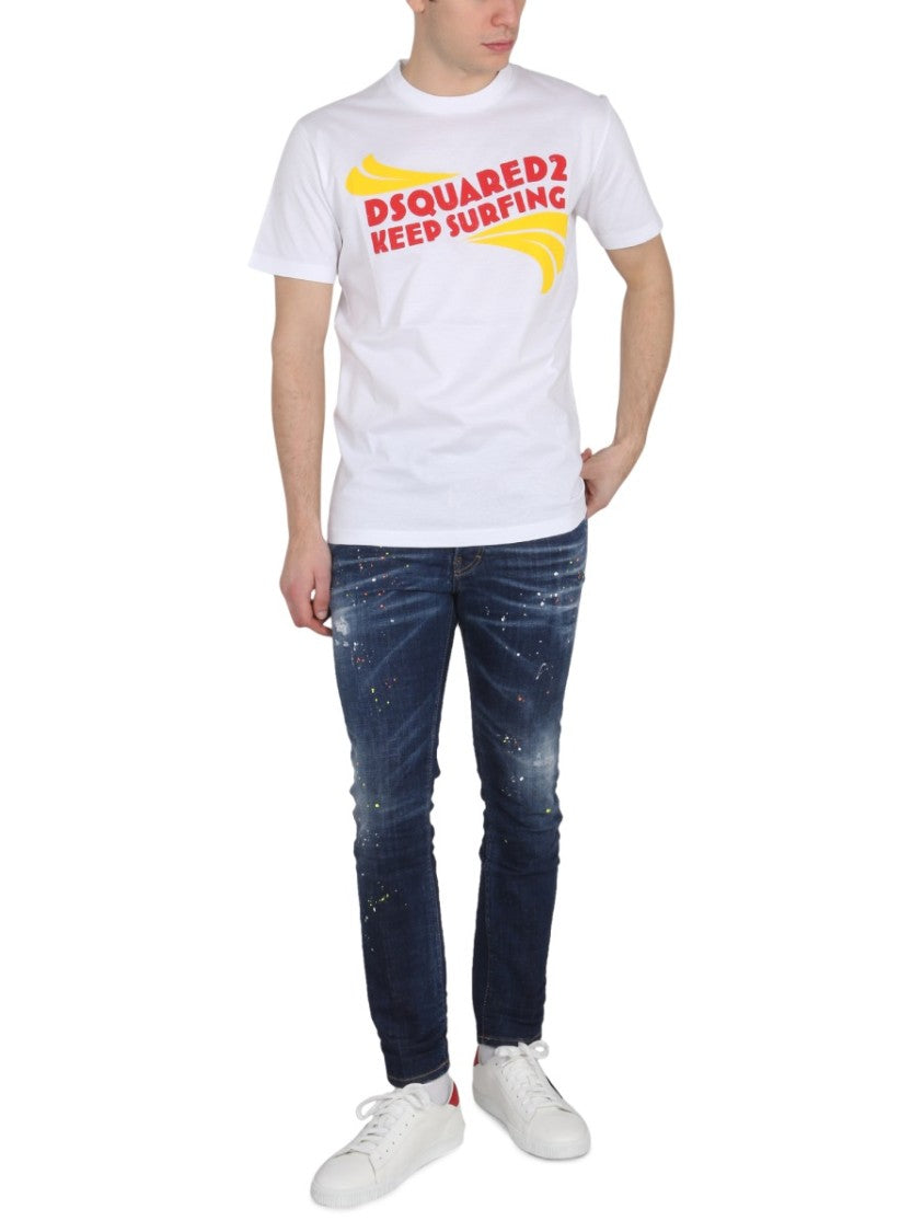 Dsquared2 Bold Logo Print T-Shirt