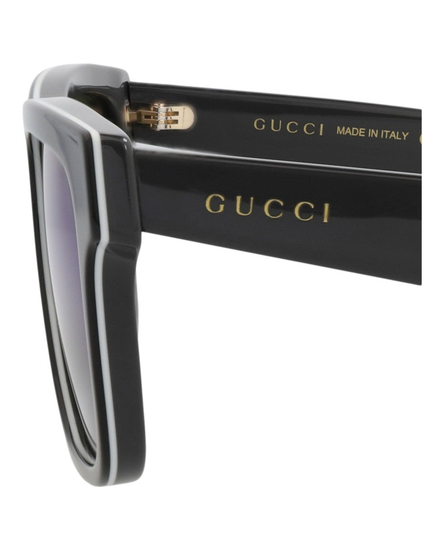 Gucci Square-Frame Recycled Acetate Sunglasses