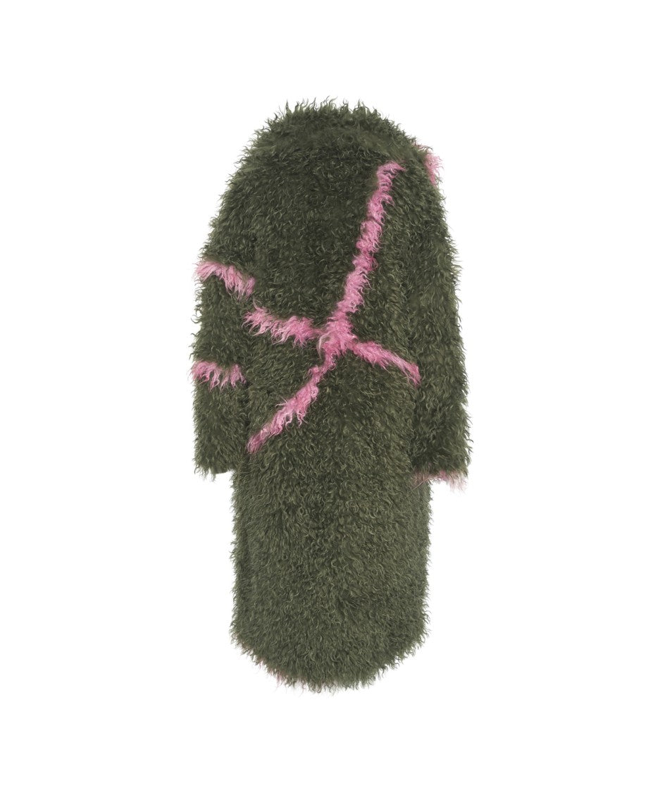 Jakke Cascade Faux Fur Coat