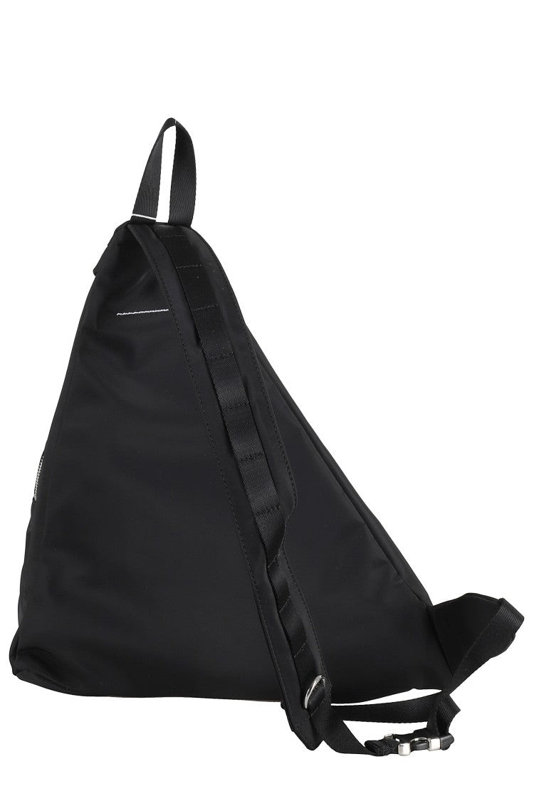 Mm6 By Maison Margiela Triangular Sling Bag With Adjustable Strap