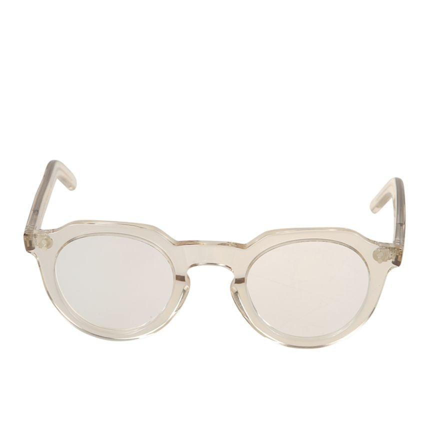 Kador Storiko Translucent Beige-Tinted Sunglasses With Rounded Lenses