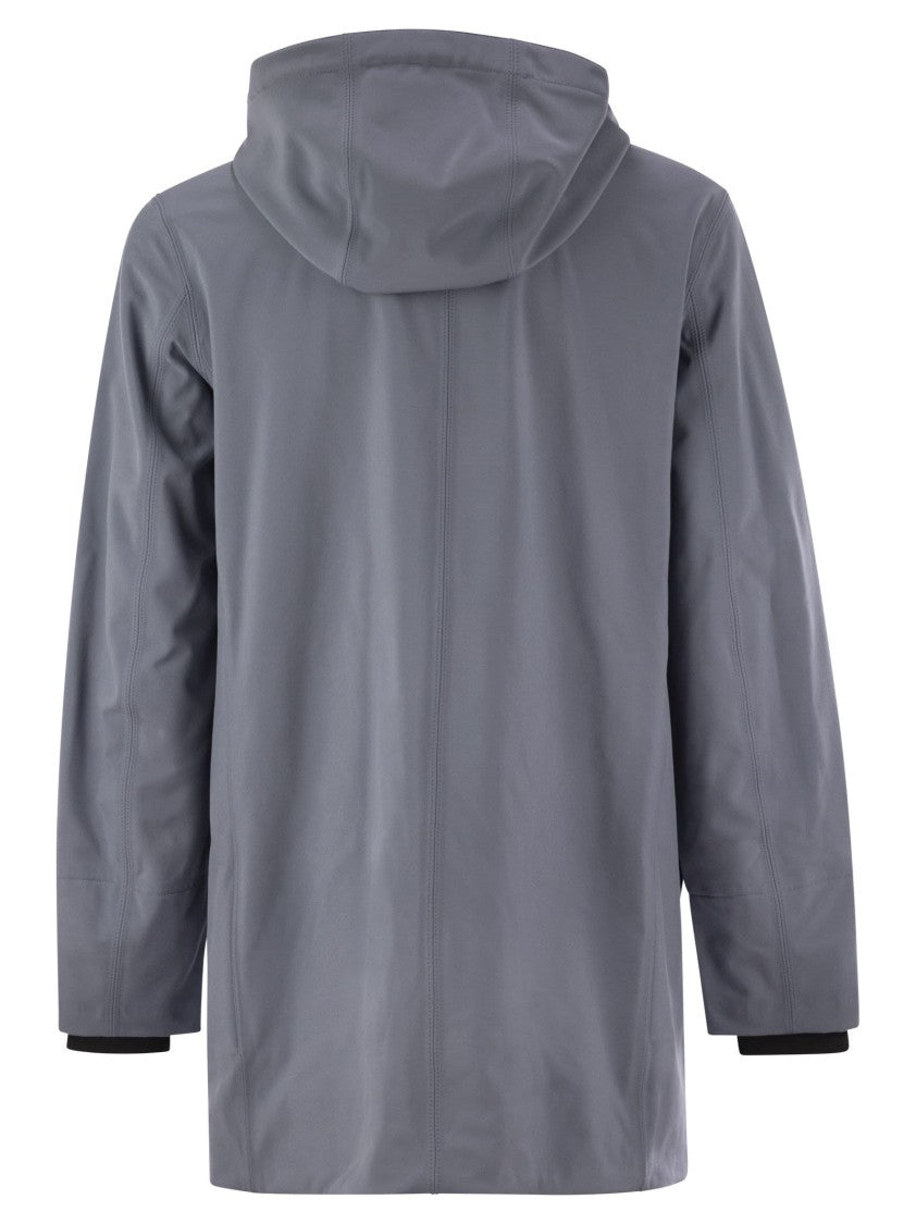 K-Way Marlyn Bonded - Waterproof Jacket With Hood
