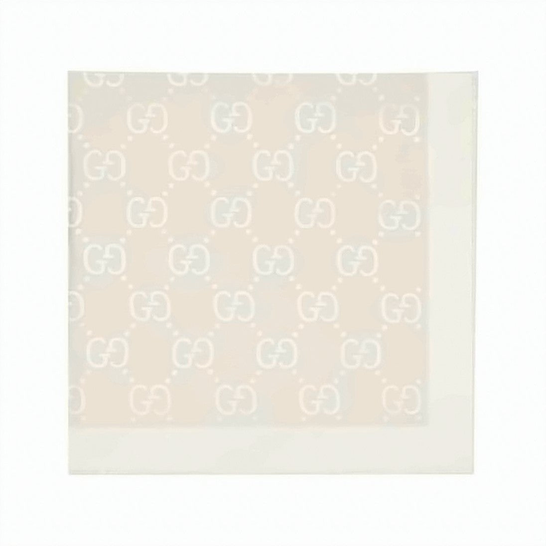 Gucci Jacquard Pattern Silk And Wool Blend Shawl