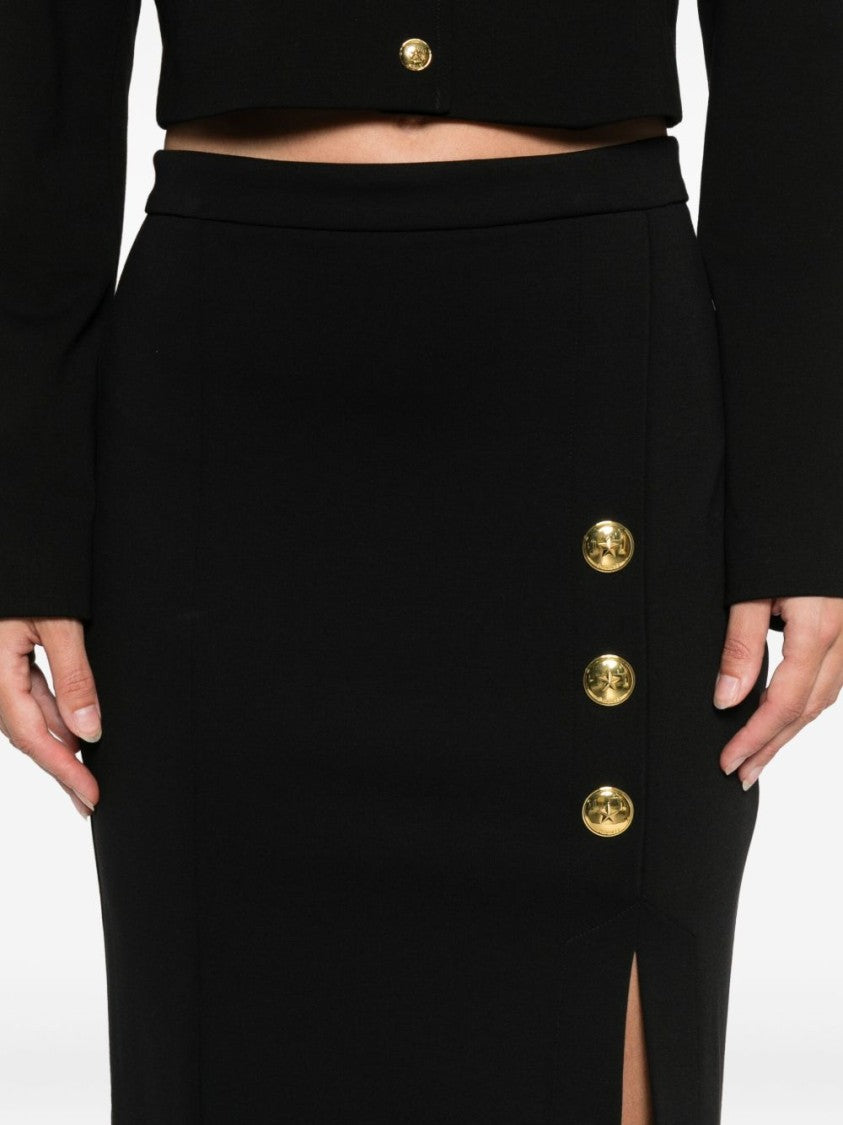 Pinko Midi Skirt With Front Slit