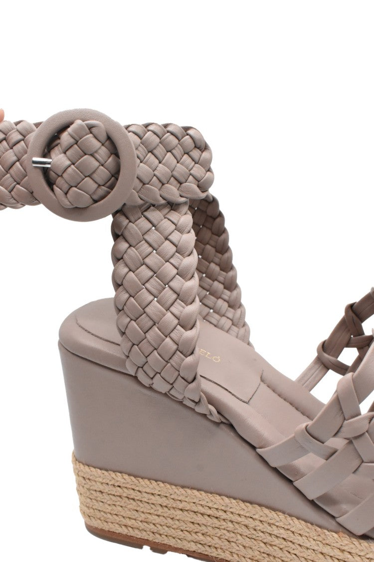 Paloma Barceló Turtledove Leather Sandals