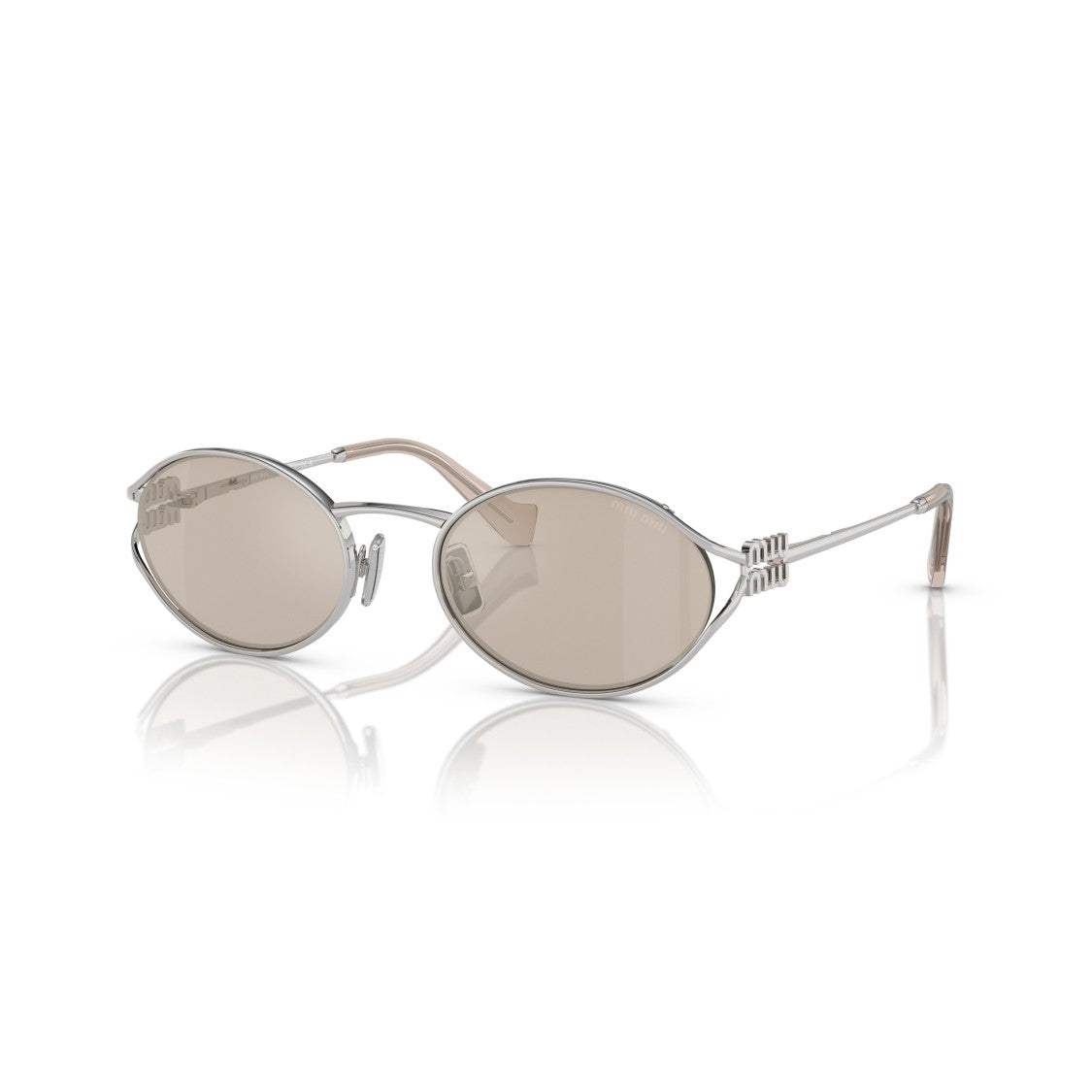 Miu Miu 0Mu 52Ys Oval-Shaped Sunglasses
