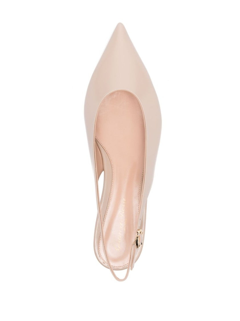 Gianvito Rossi Ballerinas With Refined Slingback Style