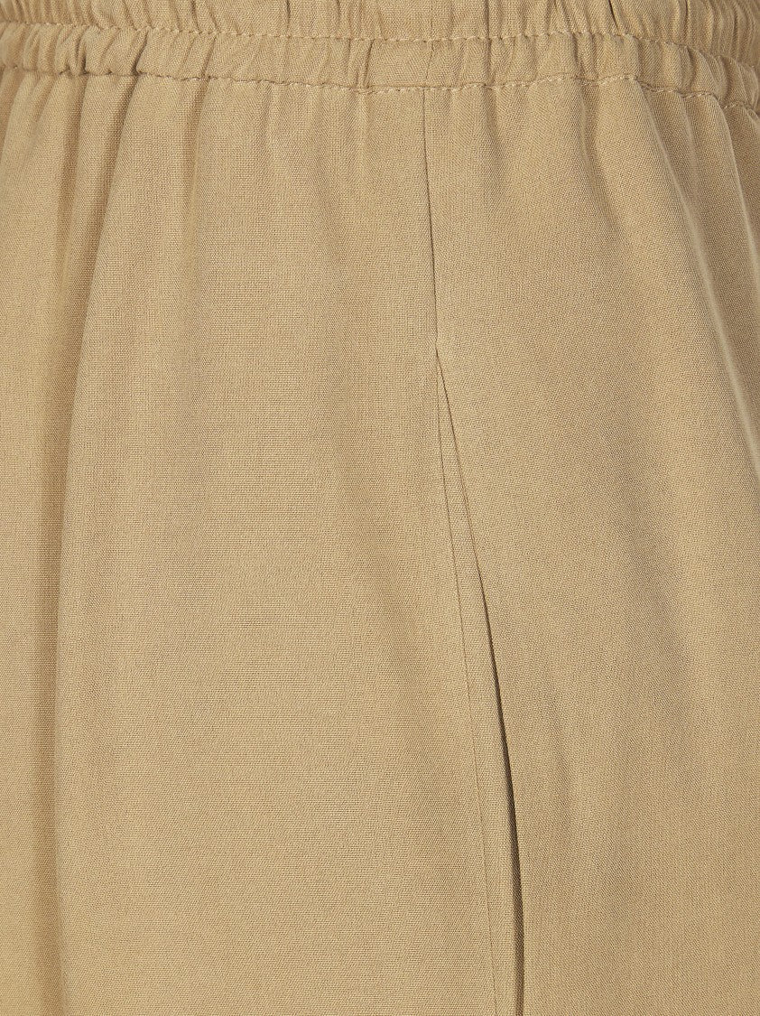 Max Mara Genero Relaxed Fit Silk Trousers