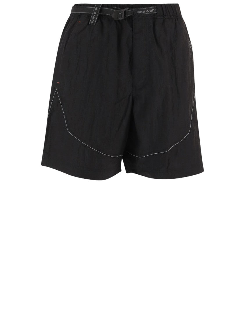 And Wander Technical Fabric Shorts With Belt