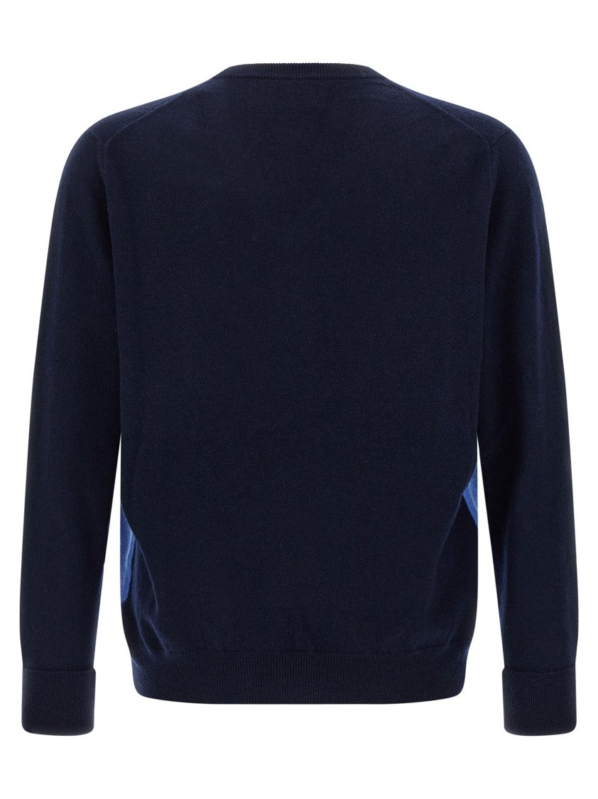 Ballantyne Argyle Pattern Sweater