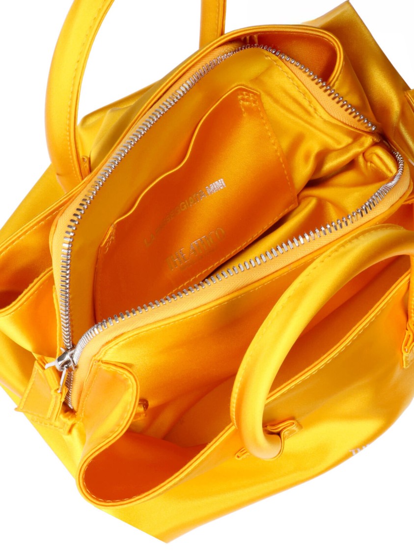 The Attico Yellow La Passeggiata Fabric Bag
