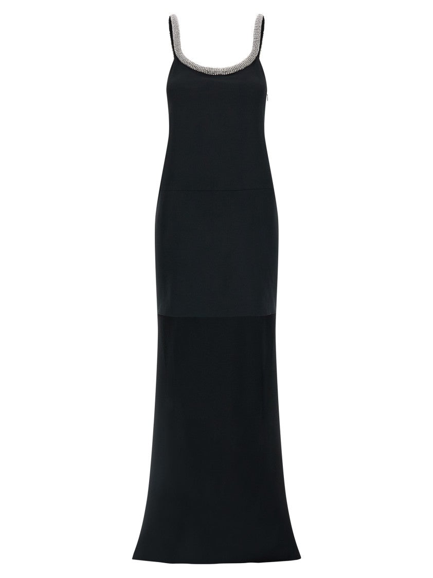 Tom Ford Asymmetrical Hem Crêpe Satin Evening Dress By Tom Ford