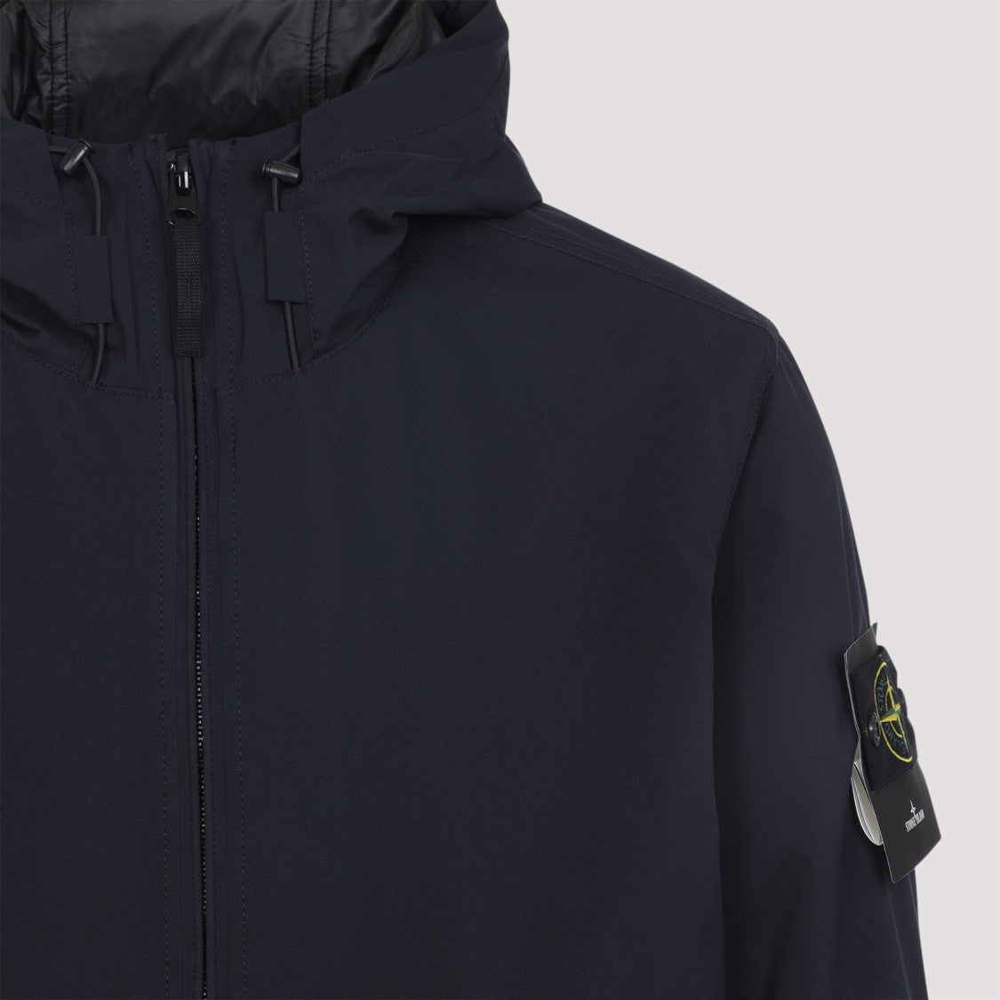 Stone Island Black Polyester-Elastane Jacket