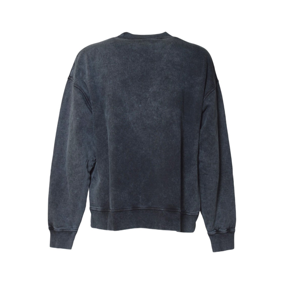 Dsquared2 Washed Anthracite Crew Neck Sweater With Subtle Logo