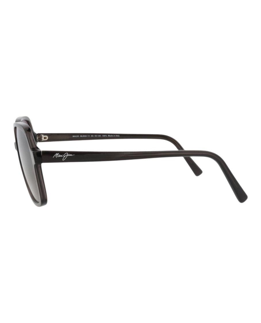 Maui Jim Square-Frame Acetate Sunglasses