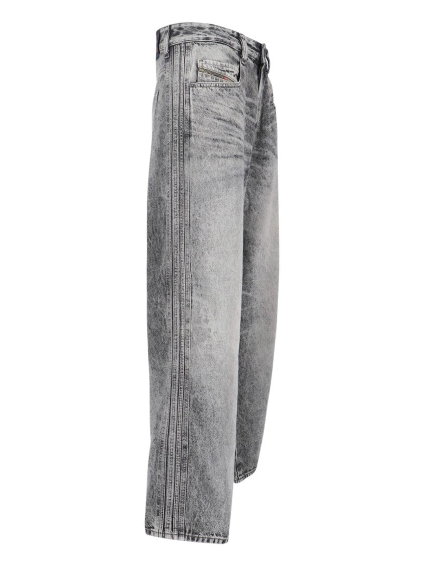 Diesel "02" Baggy Jeans – Grey