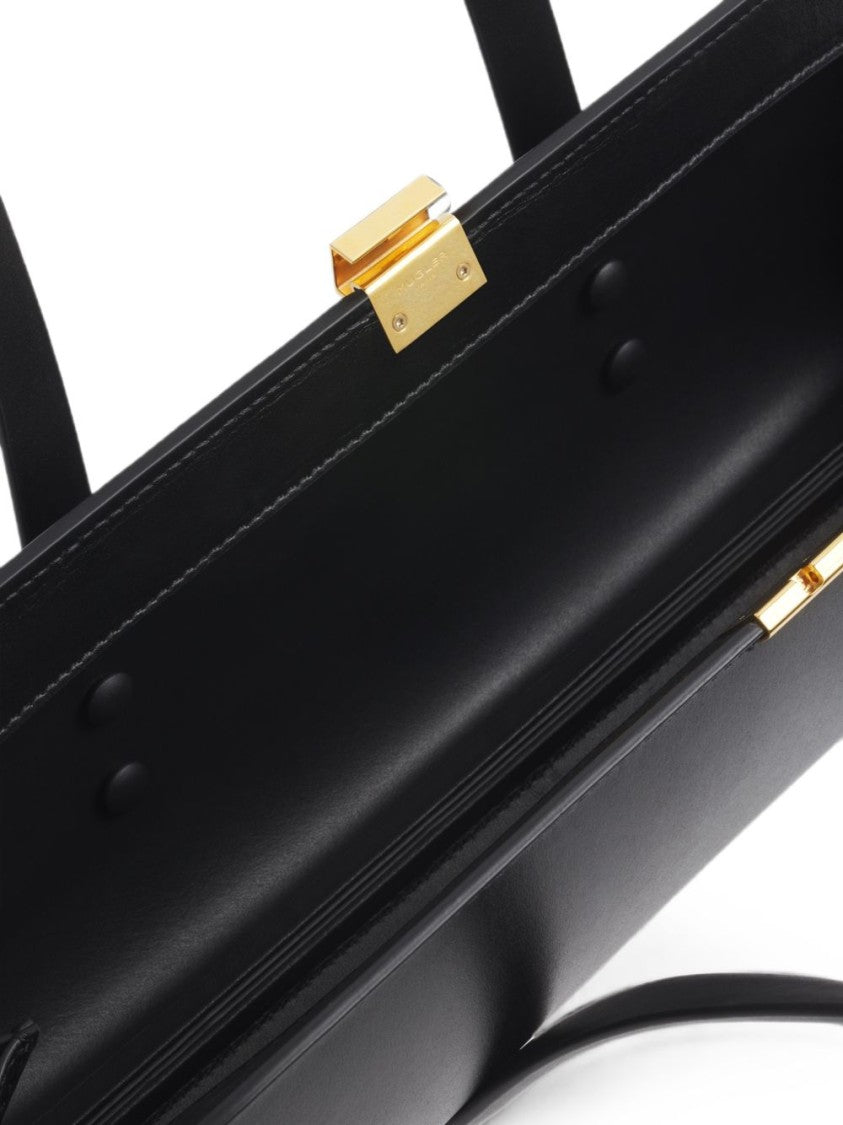 Mugler Black Matte Handbag
