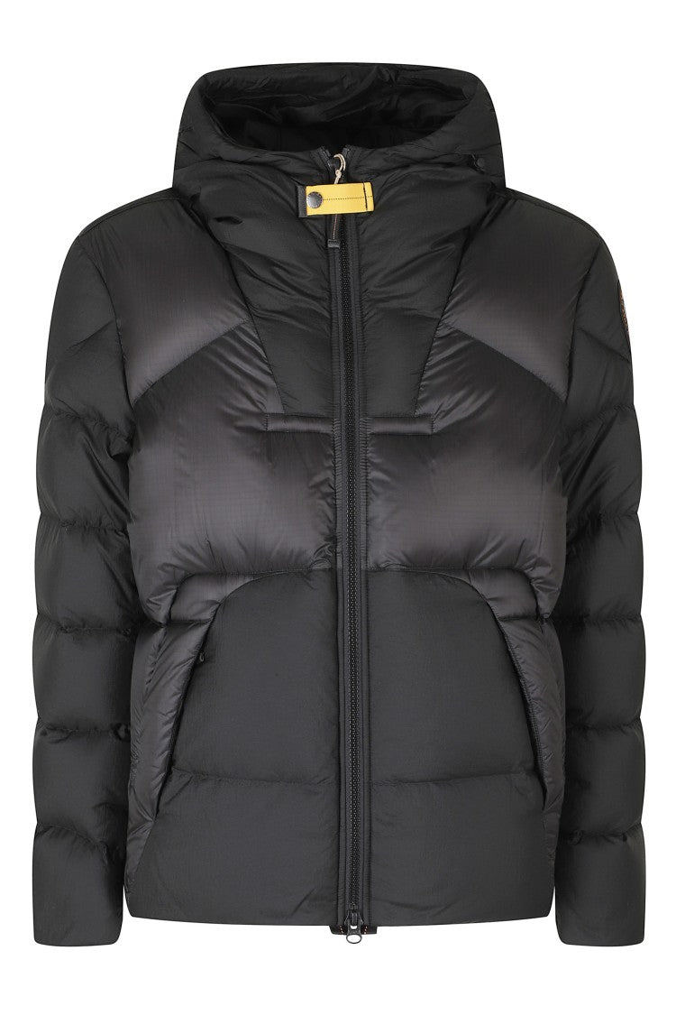 Parajumpers Hooded Down Jacket With Double-Slider Zipper And Insulated Design