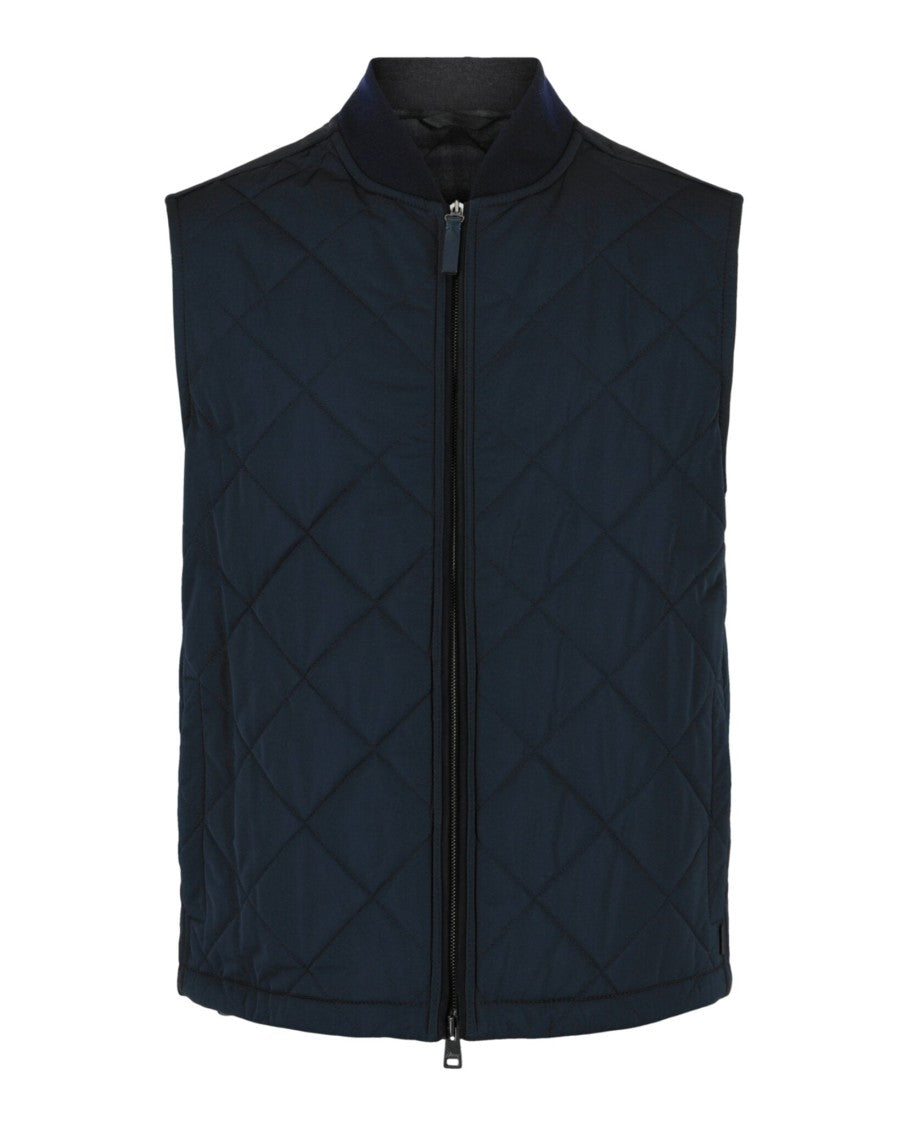 Brioni Silk-Blend Quilted Vest