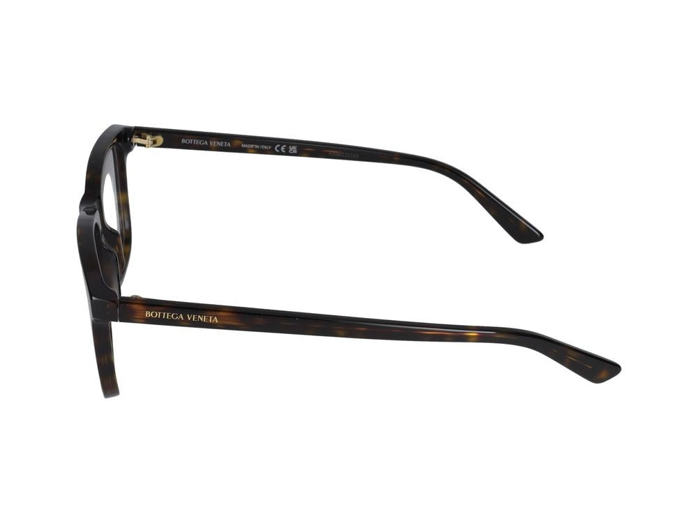 Bottega Veneta Eyeglasses Bv1316o 002 Havana Havana Transpa 54/16/145