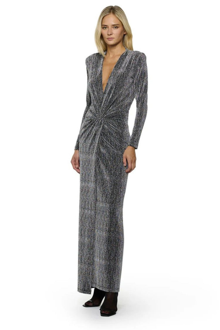 Simona Corsellini Multicolor Chiffon Maxi Dress