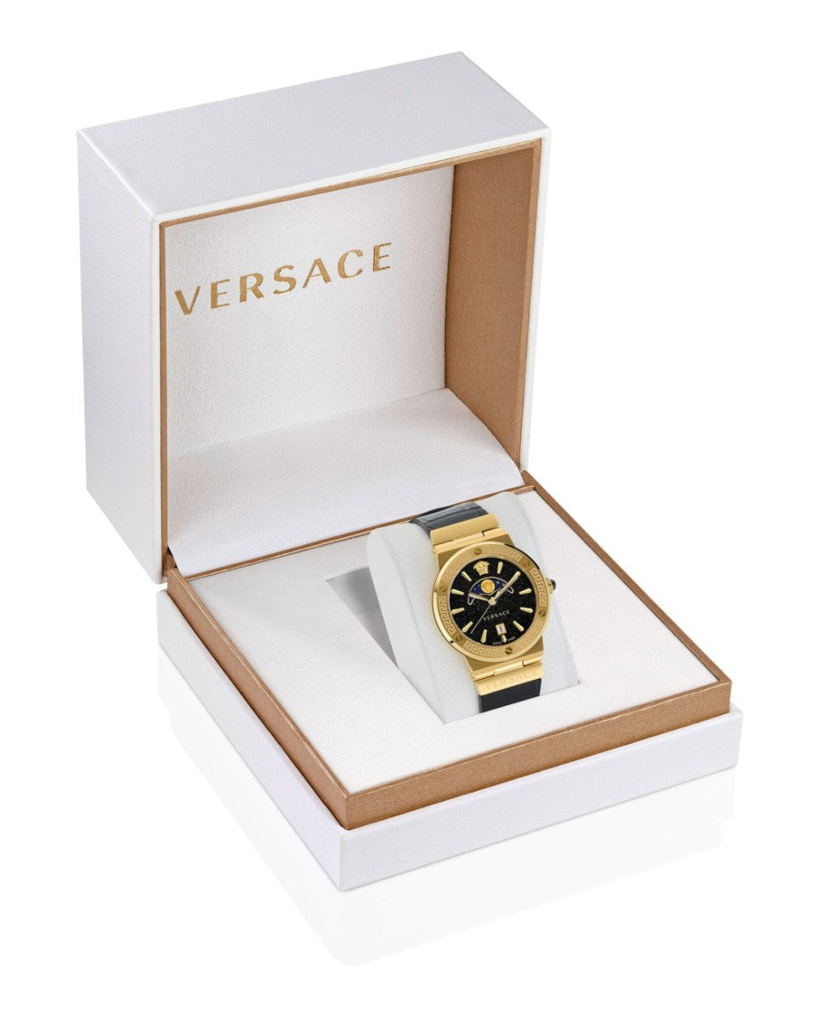 Versace Greca Logo Moonphase Watch