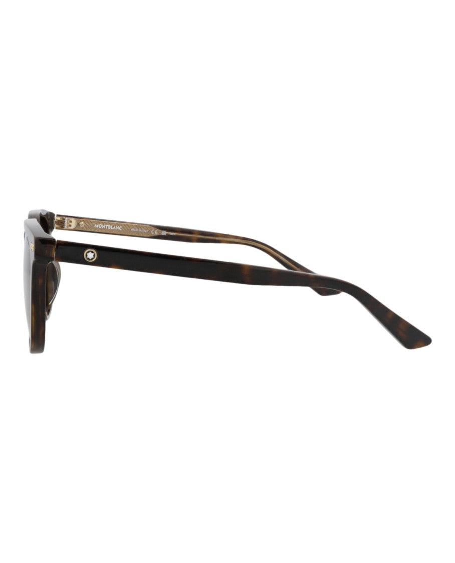 Montblanc Square-Frame Recycled Acetate Sunglasses