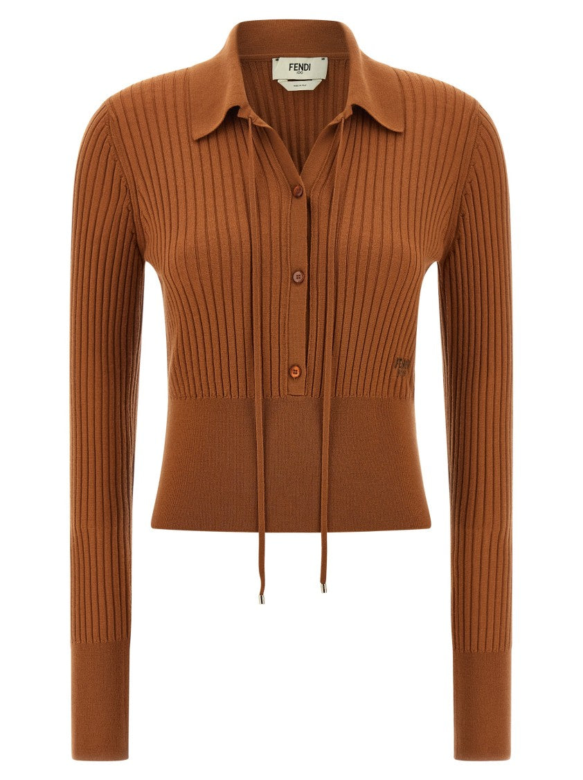 Fendi Ribbed Sweater