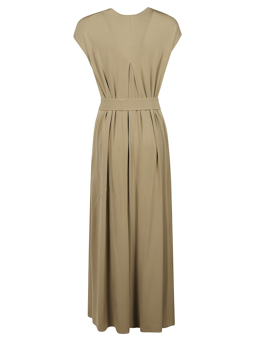 Max Mara Midi-Length Dress With Keyhole Detail