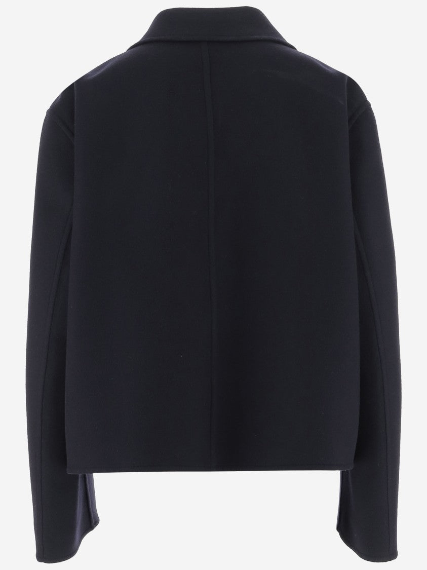 Jil Sander Zip Closure Wool Jacket
