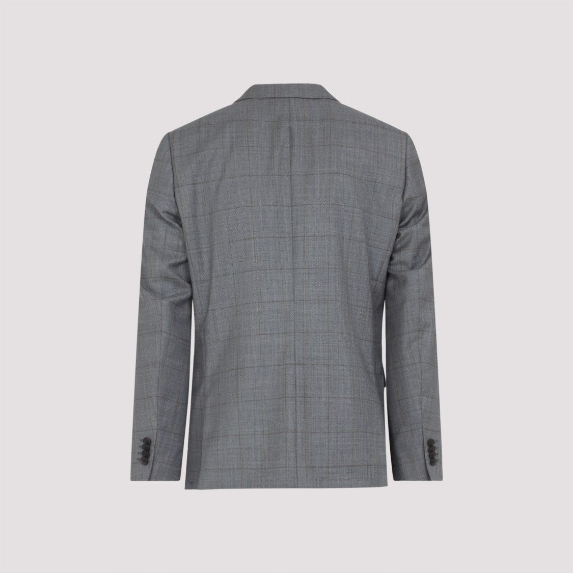 Paul Smith Grey Wool-Blend Suit With Tailored Fit