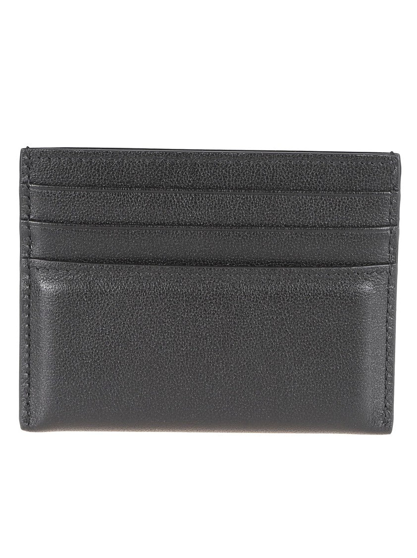 Givenchy Leather Cardholder With Embossed Logo And Three Slots