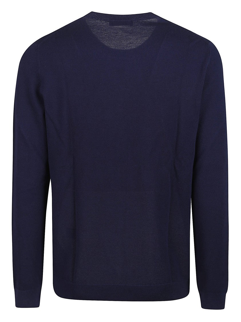 Fay Classic Crew Neck Cotton Sweater