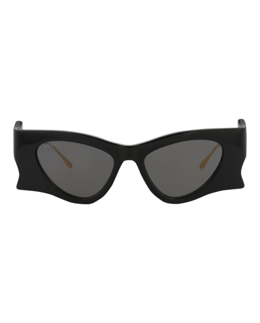 Gucci Cat Eye-Frame Sunglasses In Recycled Acetate With Metal Temples