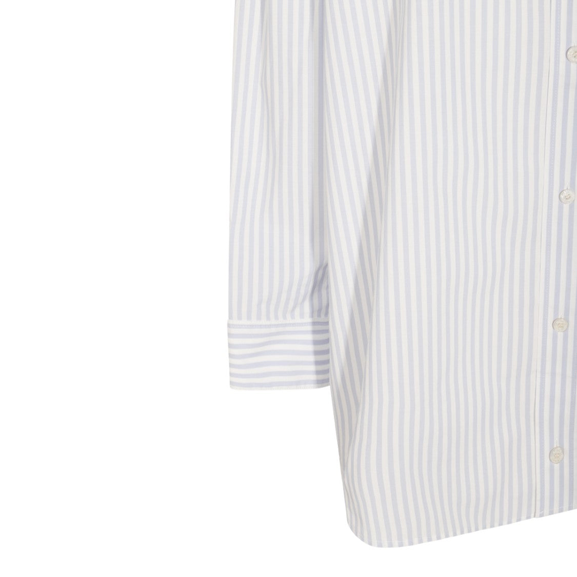 Acne Studios Relaxed Fit Striped Shirt With Classic Collar