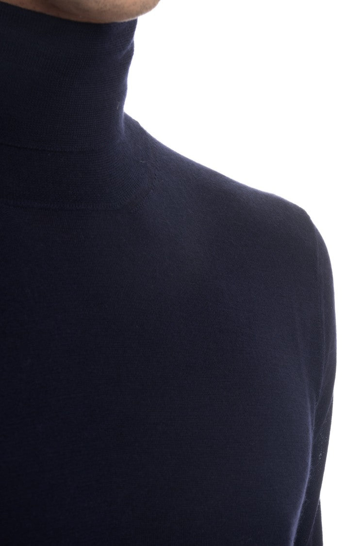 Colombo Cashmere-Silk Turtleneck Sweater