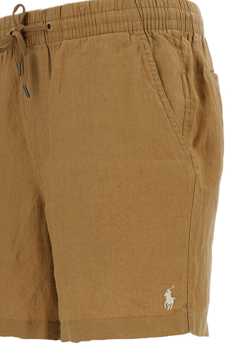 Polo Ralph Lauren Brown Drawstring Waist Shorts
