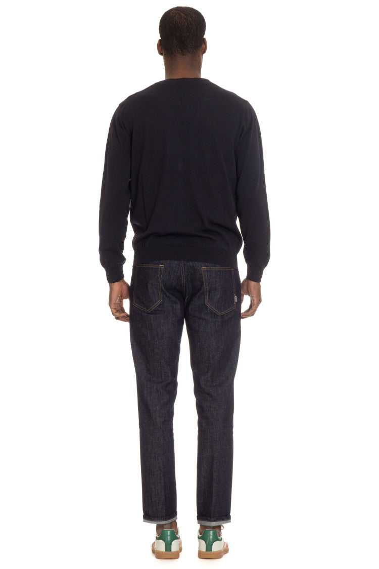 Drumohr Fine Cotton Cardigan