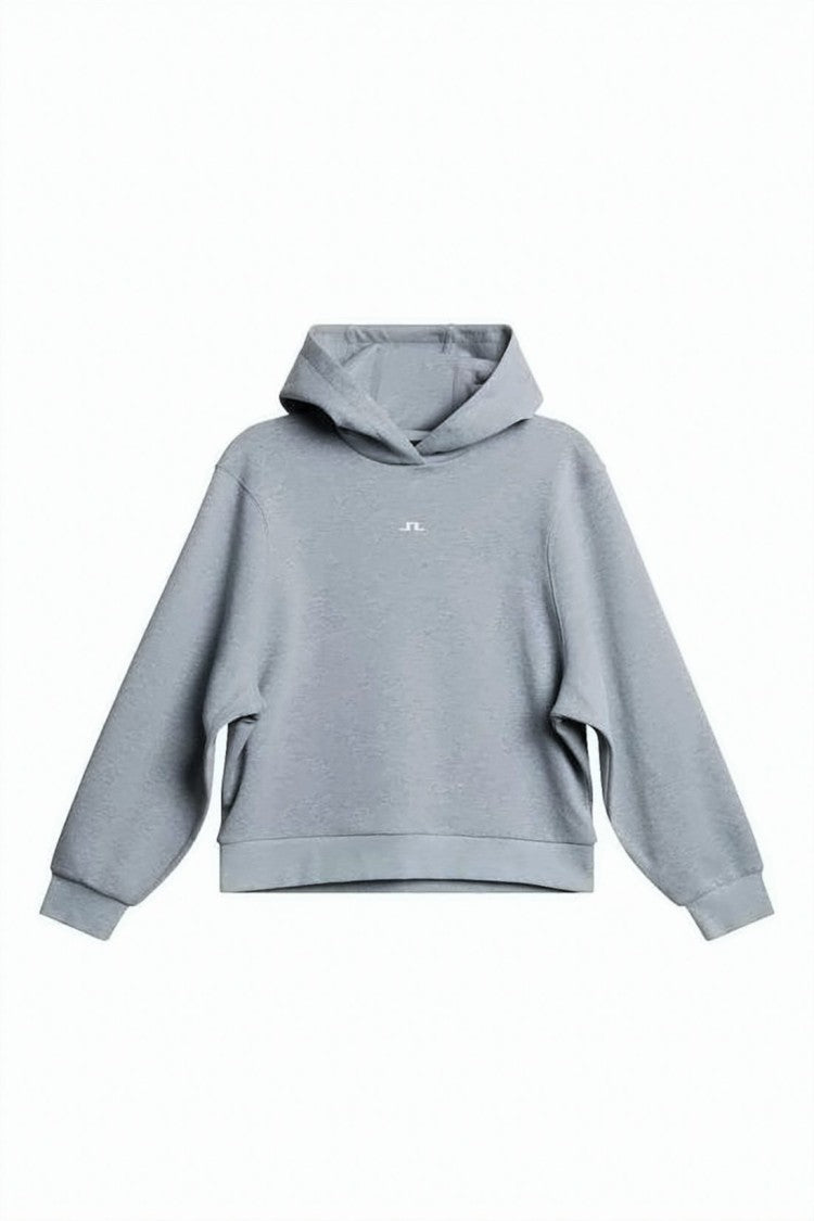 J Lindeberg Cropped Hoodie With Relaxed Fit