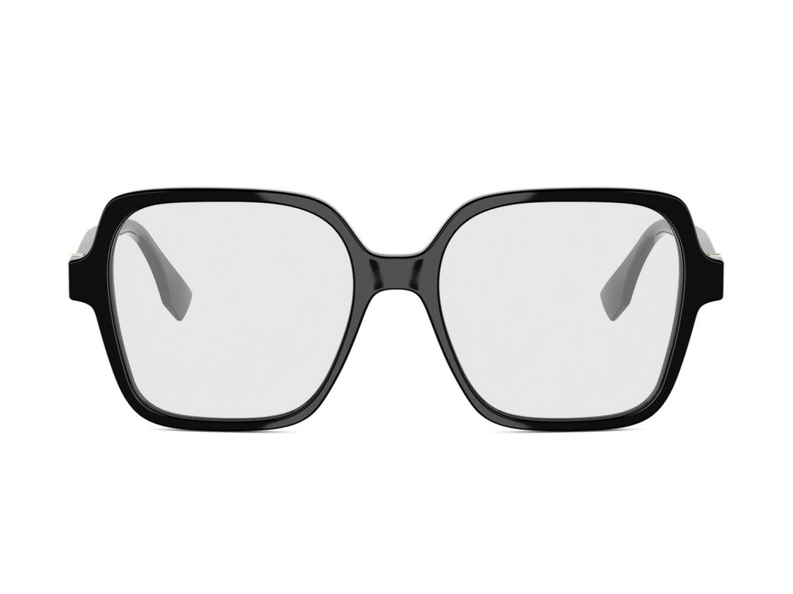 Fendi Fe50144i Gold Detail Oversized Square Sunglasses
