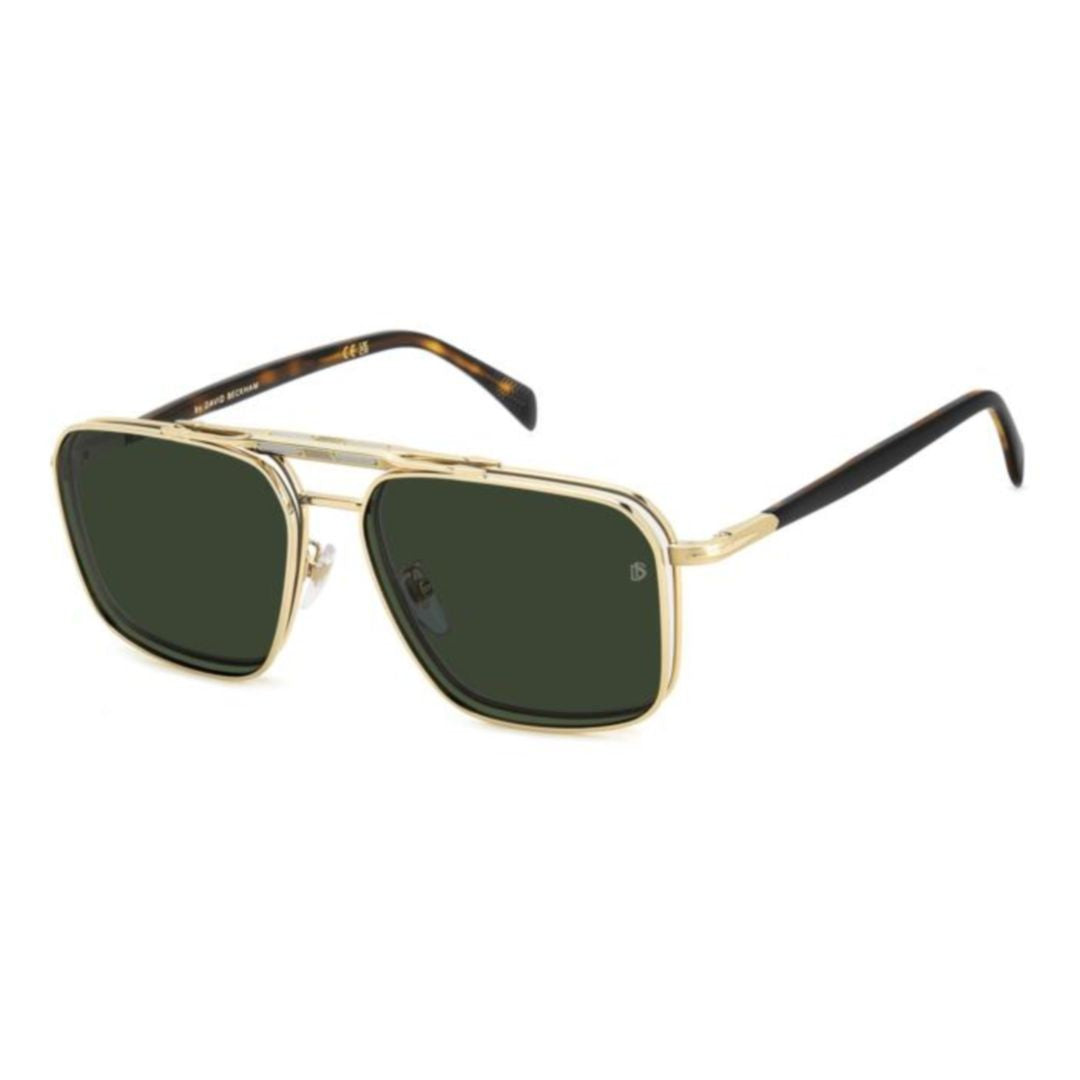 David Beckham Db 1187/G/C Rectangular Clip-On Sunglasses