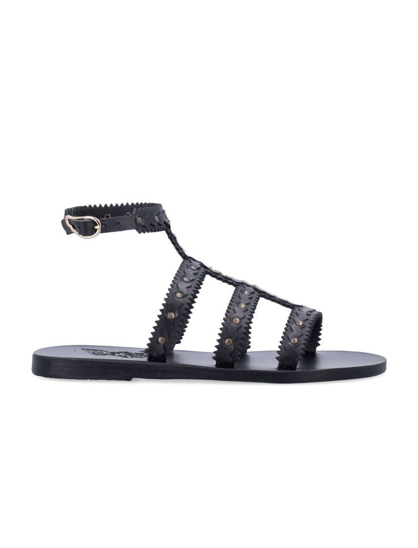Ancient Greek Sandals Maska Sandals With Ricrac Edging