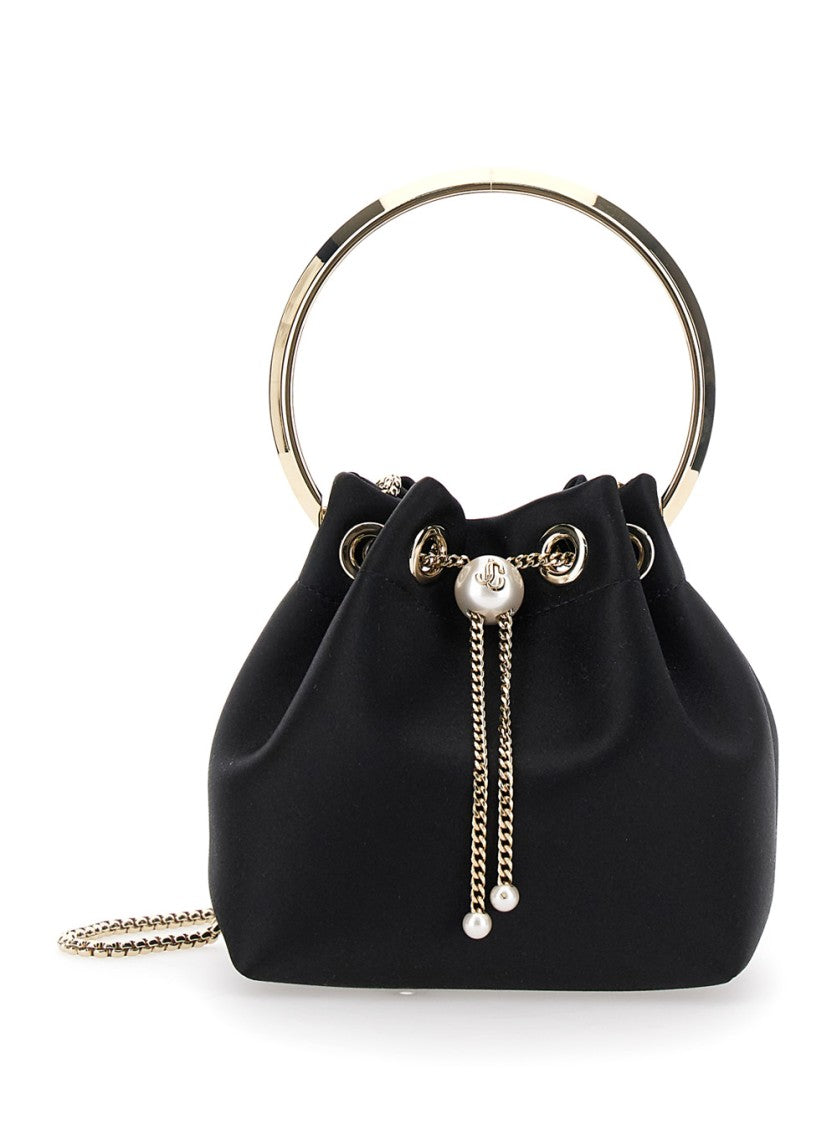 Jimmy Choo Bon Bon' Black Handbag