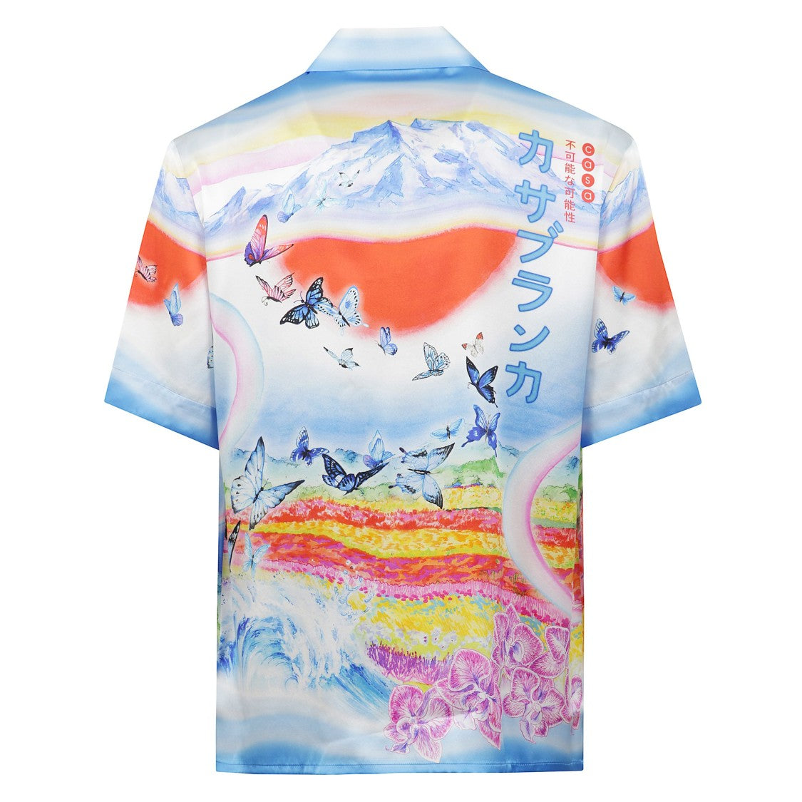 Casablanca Graphic Short-Sleeve Shirt