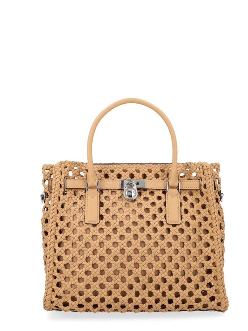 Michael Michael Kors Hamilton Moderne Woven Lattice Handbag