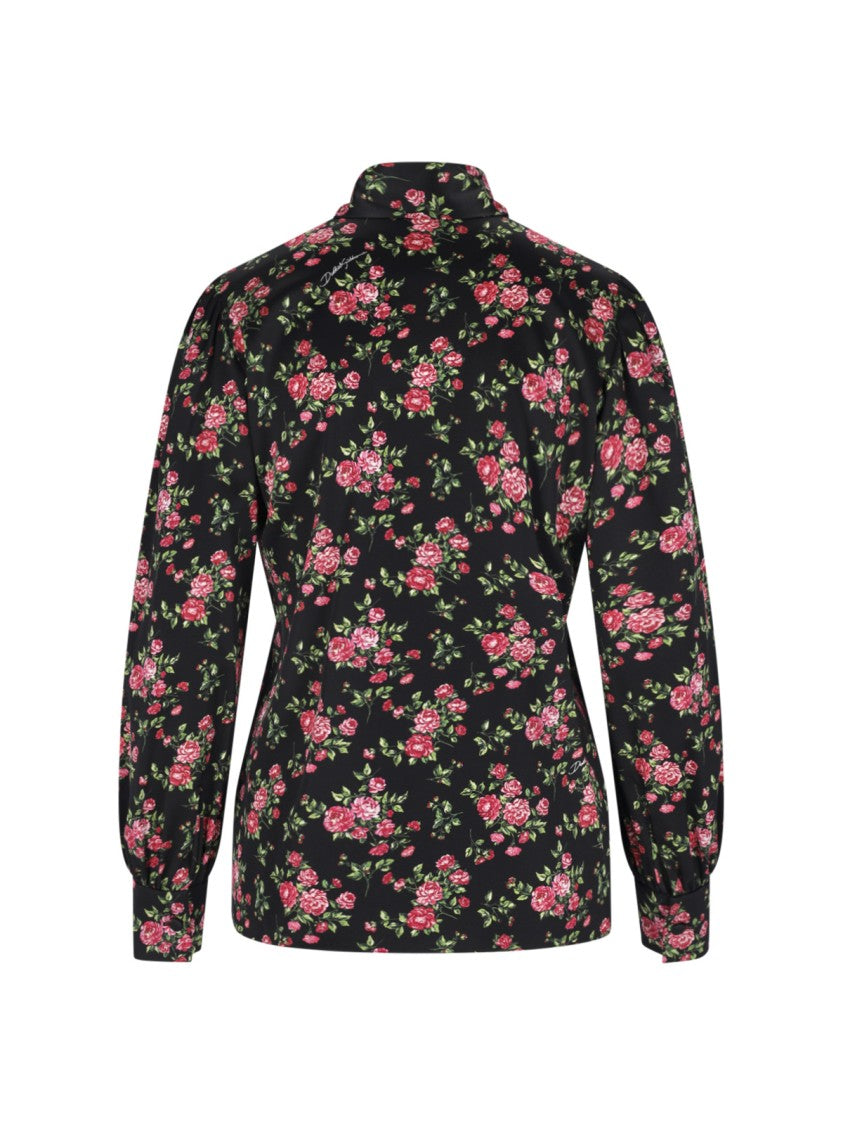 Dolce & Gabbana Silk Shirt – Multicolor