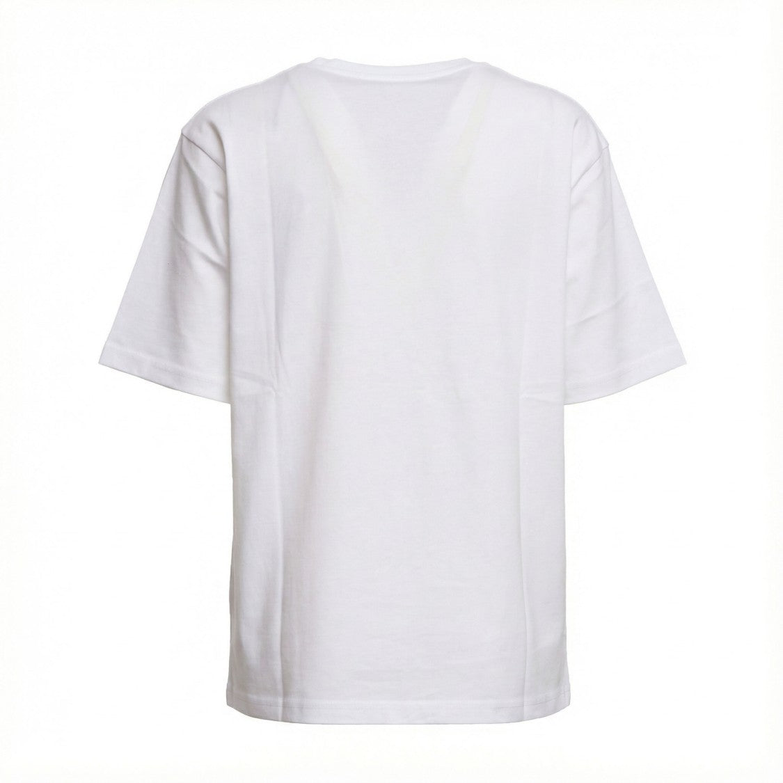 Sportmax Quiete Crewneck Printed Casual T-Shirt
