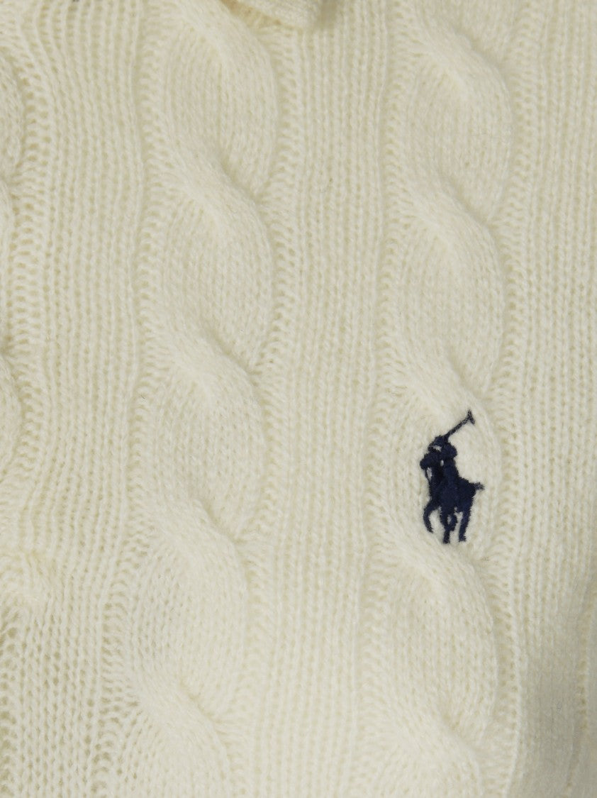 Polo Ralph Lauren Long Sleeve-Pullover Cable Knit Polo Sweater