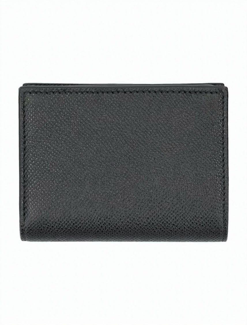 Salvatore Ferragamo Textured Leather Wallet With Bow Detail