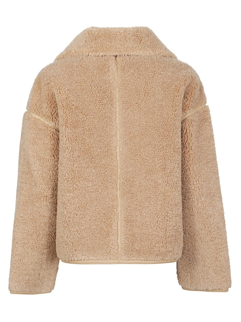 Pinko Campsis Caban Wide Collar Polyester Jacket